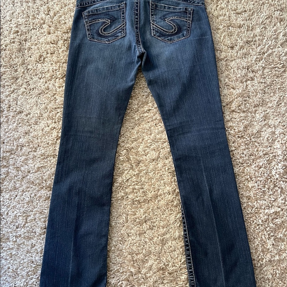 Silver Tuesday Indigo Western Glove Works 30/33 - Gem
